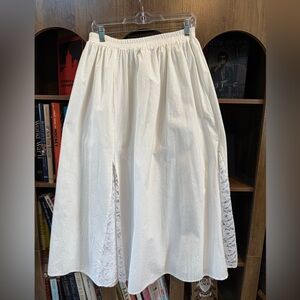 Elegant White Skirt